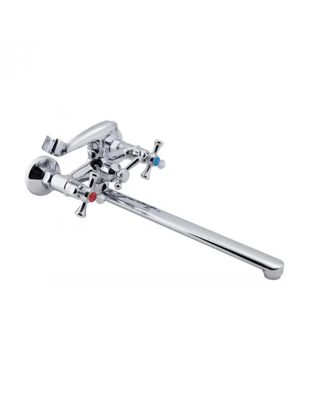 Змішувачі для ванни з нержавіючої сталі з довгим виливом Lidz CRM 75 21 143 - 3