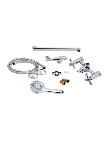 Змішувачі для ванни з нержавіючої сталі з довгим виливом Lidz CRM 75 21 143 - 5