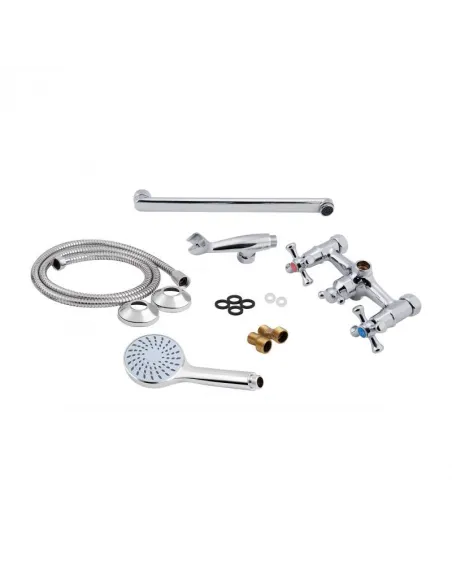 Змішувачі для ванни з нержавіючої сталі з довгим виливом Lidz CRM 75 21 143 - 5