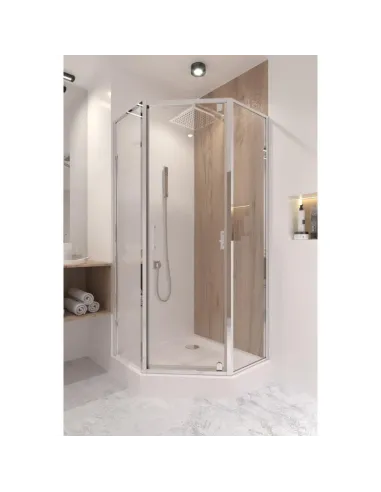 Душова кабіна без піддону Q-Tap Leo CRM10995 - AC6 CalcLess, п`ятикутна - 8