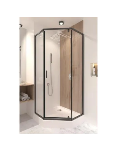 Душевая кабина без поддона Q-Тap Scorpio BLA10995-AC6 CalcLess, пятиугольная - 10