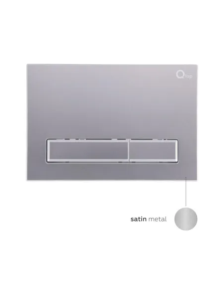 Інсталяція з кнопкою без унітазу Q-Tap Nest ST QT0133M425M08382SAT 4 в 1, 3/6 л - 6