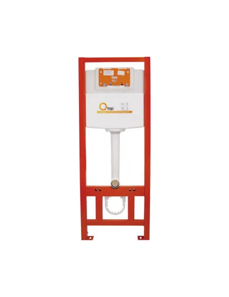 Инсталляция с унитазом и кнопкой Q-Tap Nest QT05335170W0133M425M06028CRM 3 в 1, 3/8 л - 7