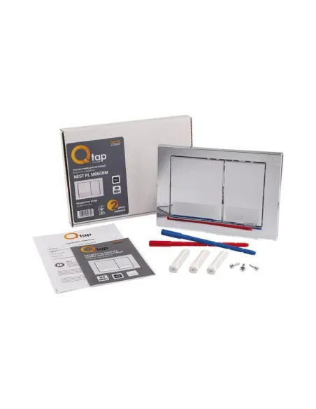Клавіша змиву для інсталяції Q-Tap Nest QT0111M06028CRM, хром - 5