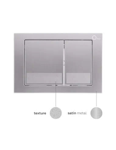 Клавиша смыва для инсталляции Q-Tap Nest QT0111M06029SAT, сатин - 4