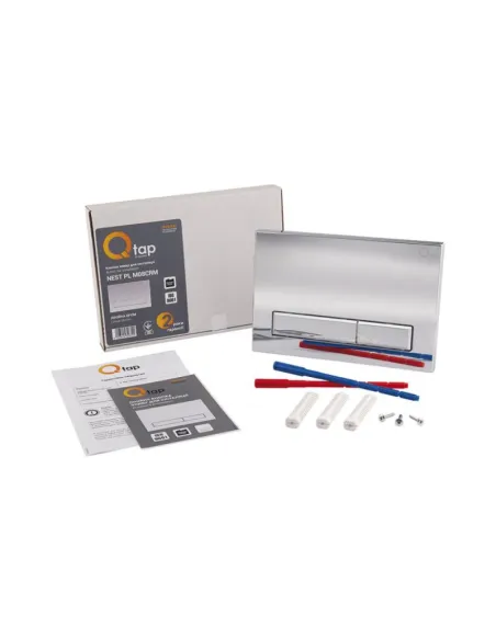 Клавіша змиву для інсталяції Q-Tap Nest QT0111M08381CRM, хром - 5