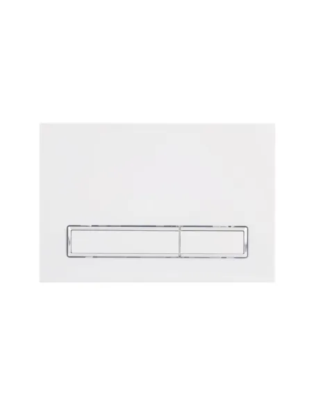 Клавіша змиву для інсталяції Q-Tap Nest QT0111M08V1384W, біла - 1