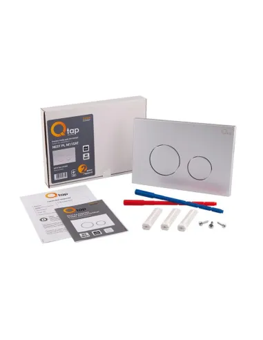 Клавіша змиву для інсталяції Q-Tap Nest QT0111M11111SAT, сатин - 5