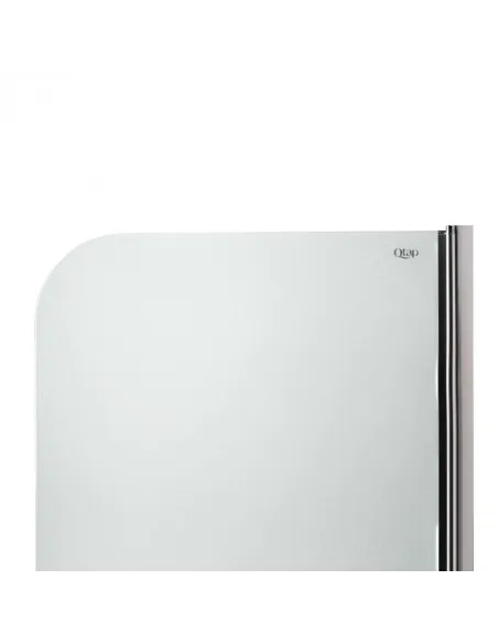 Стеклянная шторка для ванной Q-Tap Standard CRM407513APR Pear, распашная - 3