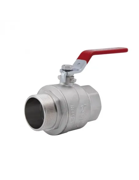 Кран шаровой прямой SD Forte ВН SF605W50 2 дюйма - 1