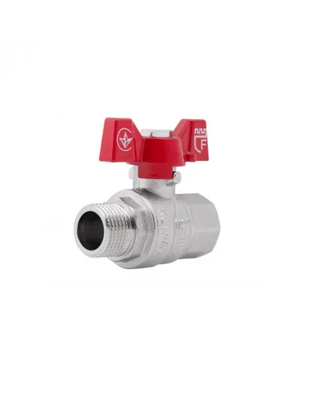 Кран шаровой прямой SD Forte ВН SF607W15 1/2 дюйма - 1