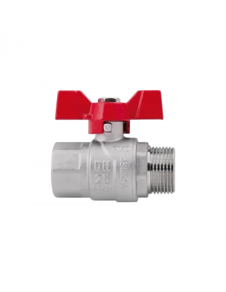 Кран кульовий прямий SD Forte ВН SF607W25 1 дюйм - 3