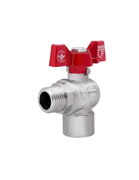 Кран шаровой угловой SD Forte ВН SF267W15 1/2 дюйма - 1