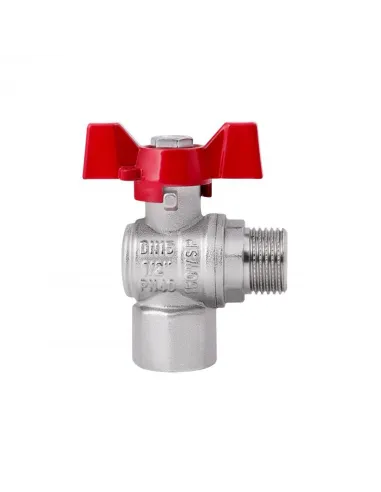 Кран шаровой угловой SD Forte ВН SF267W15 1/2 дюйма - 3