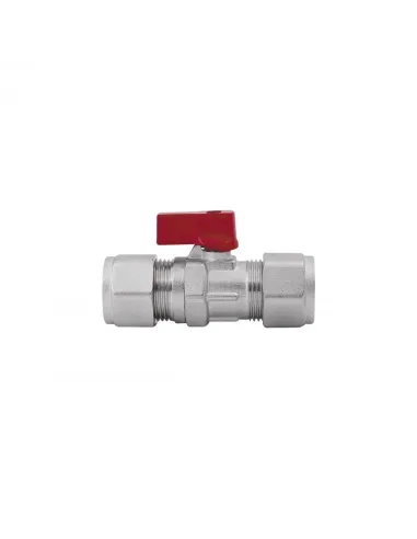 Кран кульовий обтискний для металопластикових труб SD Forte SF263W20 20х20 мм - 3