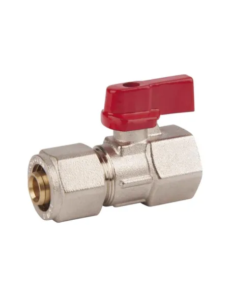 Кран кульовий обжимний для металопластикових труб SD Forte ВР SF264W20 20 х 3/4 дюйма - 1