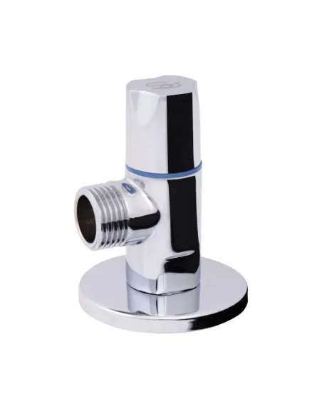 Приладовий кран кутовий SD Forte SF342W1515 1/2 х 1/2 дюйма - 1