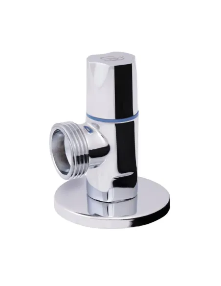 Приладовий кран кутовий SD Forte SF342W1520 1/2 х 3/4 дюйми - 1