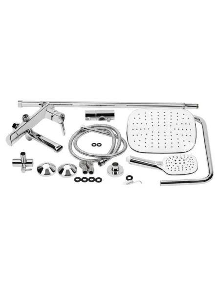 Душова система з виливом Q-Tap Grand QTGRACRM1004 Chrome - 9