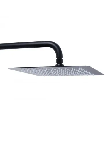 Душова система з термостатом Q-Tap Sloup QTSL57T105VNKBB Black Matt - 6