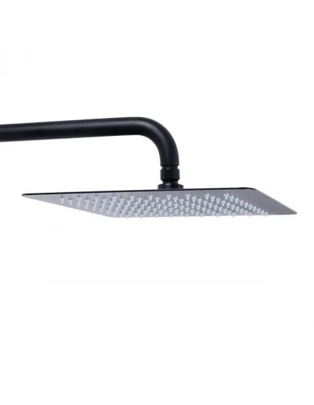 Душова система з термостатом Q-Tap Sloup QTSL57T105VNKBB Black Matt - 6