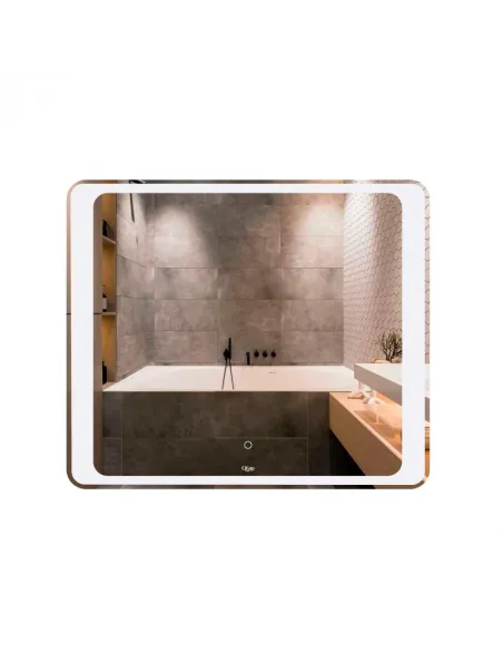 Дзеркало для ванної кімнати Q-Tap Leo QT117814187080W, з LED - підсвічуванням - 1
