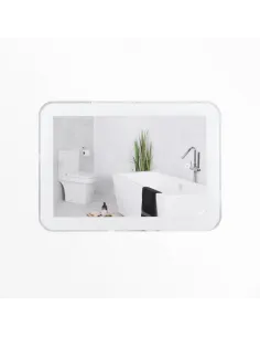 Дзеркало для ванної кімнати Q-Tap Swan Reverse QT167814145070W, з LED - підсвічуванням - 1