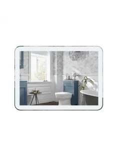 Зеркало для ванной Q-Tap Swan Reverse QT167814146080W, с LED-подсветкой - 1