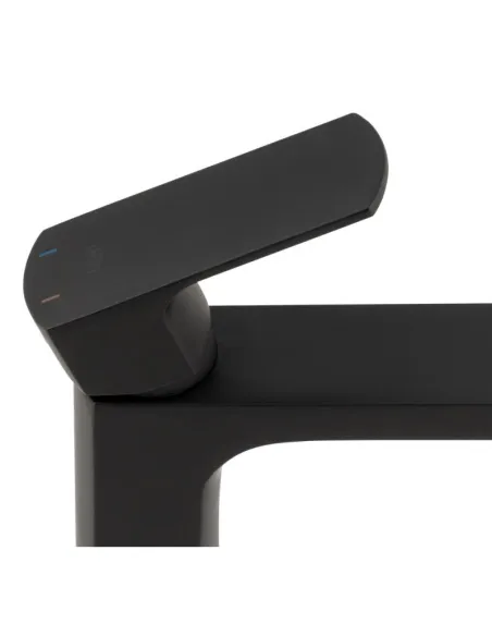 Змішувач для ванни та раковини Q-Tap Lipno QTLIPNO1023H101CB Black Matt - 3