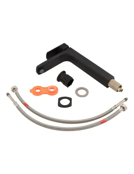 Змішувач для ванни та раковини Q-Tap Lipno QTLIPNO1023H101CB Black Matt - 5