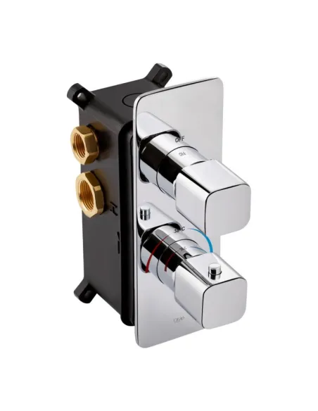 Змішувач для душу прихованого монтажу Q-Tap Votice QTVOT65T105NGC Chrome - 1