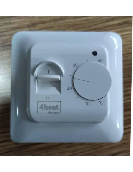Терморегулятор для теплого пола 4Heat M5.16 белый механический - 2