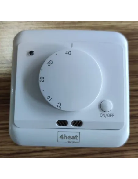 Терморегулятор для теплого пола 4Heat ME720 белый механический - 2