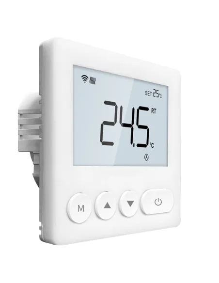 Терморегулятор для теплої підлоги 4Heat AE-X білий цифровий з Wi-Fi - 1