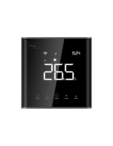 Терморегулятор для теплого пола 4Heat AE-669 черный сенсорный - 6