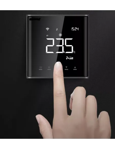 Терморегулятор для теплого пола 4Heat AE-669 черный сенсорный с Wi-Fi - 3