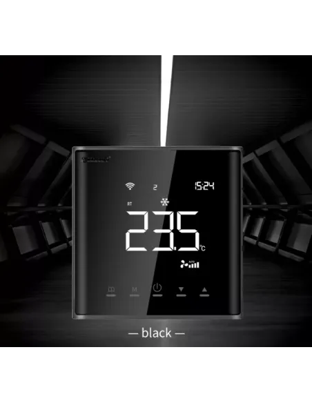 Терморегулятор для теплого пола 4Heat AE-669 черный сенсорный с Wi-Fi - 5