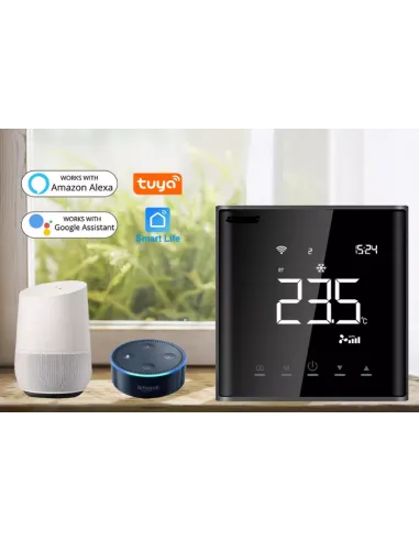 Терморегулятор для теплої підлоги 4Heat AE-669 золото сенсорний з Wi-Fi. - 4