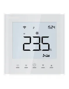 Терморегулятор для теплої підлоги 4Heat AE669DB білий сенсорний з Wi-Fi - 1