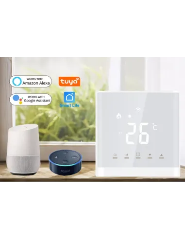 Терморегулятор для теплого пола 4Heat AE667 белый сенсорный с WiFi - 4