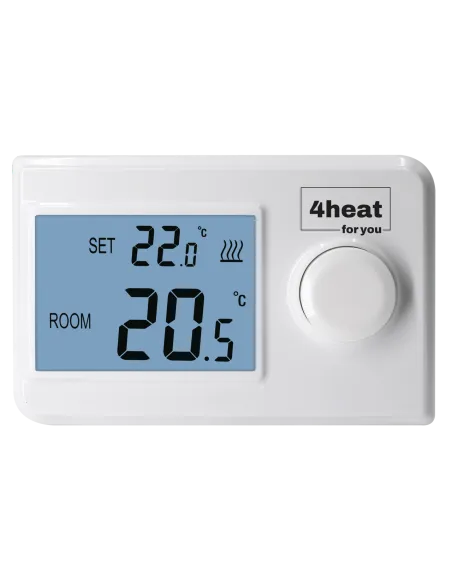 Терморегулятор для котла 4Heat HT-02-NP білий без програмування - 1