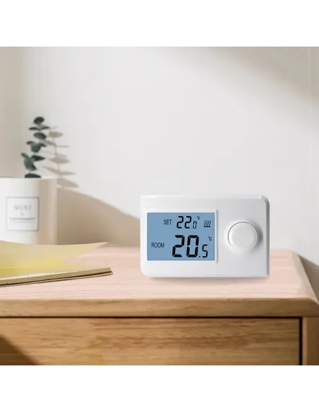 Терморегулятор для котла 4Heat HT-02-NP белый без программирования - 5