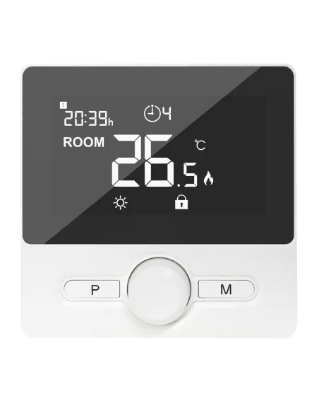 Терморегулятор для котла 4Heat HT-25 черный программатор - 1