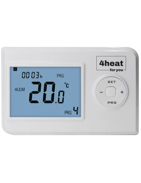 Терморегулятор для котла 4Heat WT-02 белый беспроводной программатор - 2