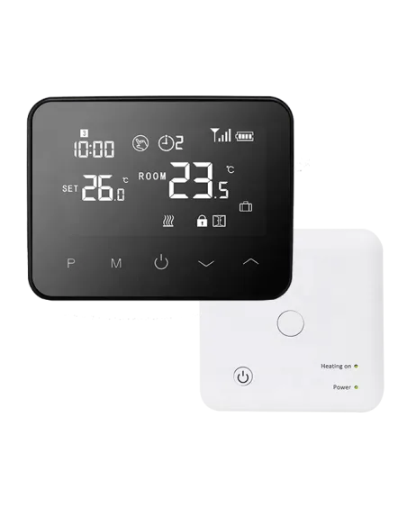 Терморегулятор для котла 4Heat WT-20 черный сенсорный беспроводной программатор с WiFi - 3