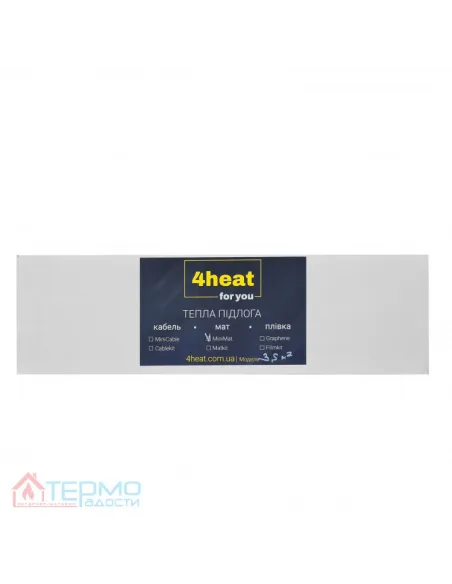 Нагревательный мат 4Heat MiniMat 150-12.0, 1800 Вт, двухжильный, под плитку - 5