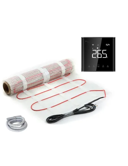 Комплект 4Heat MatKit Standart-1.5 нагрівальний мат з механічним терморегулятором, 1.5 м2 - 1 Комплект 4Heat MatKit Standart-1.5 нагрівальний мат з механічним терморегулятором, 1.5 м2 - 1