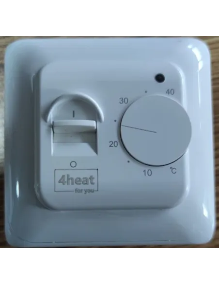 Комплект 4Heat CableKit Standart-150 нагрівальний кабель з механічним терморегулятором, 0.8-1.1 м2 - 2