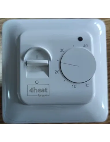 Комплект 4Heat CableKit Standart-1200 нагрівальний кабель з механічним терморегулятором, 6.7-8.4 м2 - 2