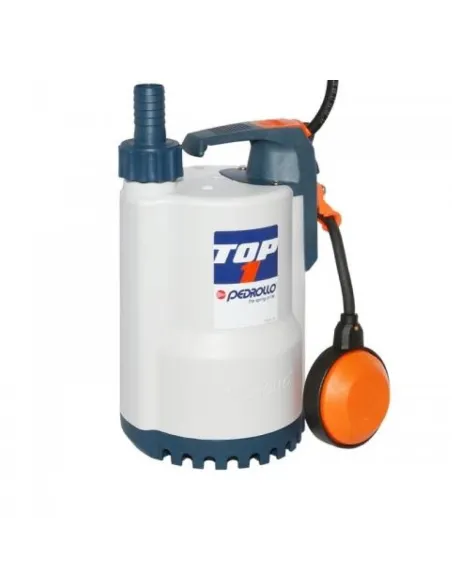 Дренажний насос Pedrollo TOP 1, 5 метрів, 0.25 кВт, з вимикачем поплавця - 1